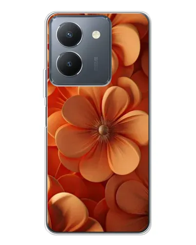 Чехол для Vivo S30 с картинкой «Оранжевый макро цветок» Чехол для Vivo S30 с картинкой «Оранжевый макро цветок»