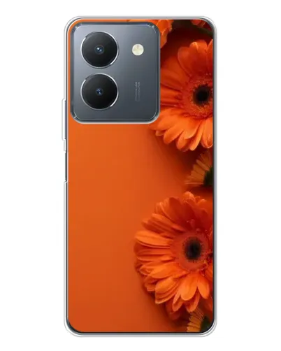 Чехол для Vivo S30 с картинкой «Оранжевые герберы» Чехол для Vivo S30 с картинкой «Оранжевые герберы»