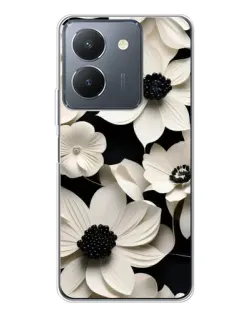 Чехол для Vivo S30 с картинкой «Объемные белые цветы» Чехол для Vivo S30 с картинкой «Объемные белые цветы»