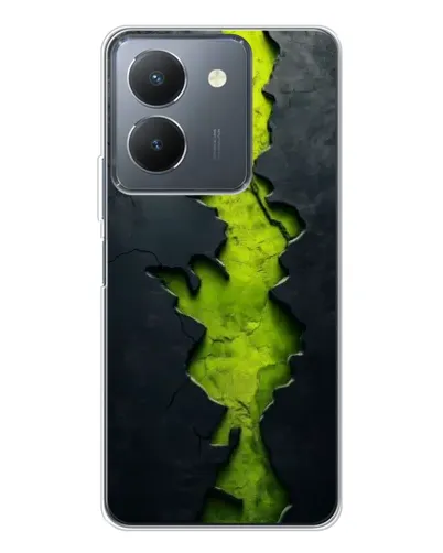 Чехол для Vivo S30 с картинкой «Салатовый разлом скалы» Чехол для Vivo S30 с картинкой «Салатовый разлом скалы»