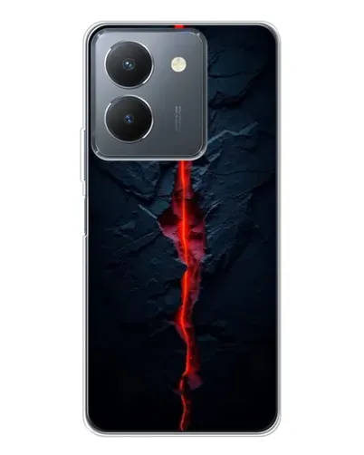 Чехол для Vivo S30 с картинкой «Kрасная лавовая трещина» Чехол для Vivo S30 с картинкой «Kрасная лавовая трещина»