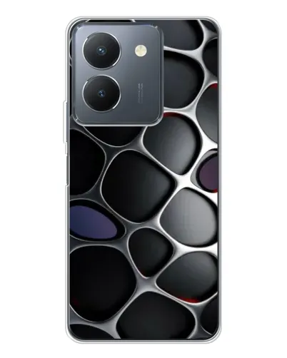 Чехол для Vivo S30 с картинкой «Объемная темная решетка» Чехол для Vivo S30 с картинкой «Объемная темная решетка»