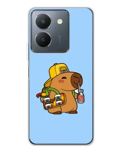 Чехол для Vivo S30 с картинкой «Капибара на скейте» Чехол для Vivo S30 с картинкой «Капибара на скейте»
