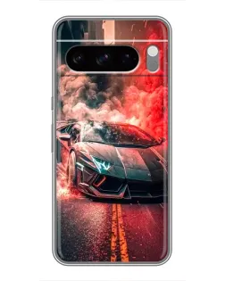 Чехол для Vivo S50 Pro mini с картинкой «Lamborghini красный дым» Чехол для Vivo S50 Pro mini с картинкой «Lamborghini красный дым»