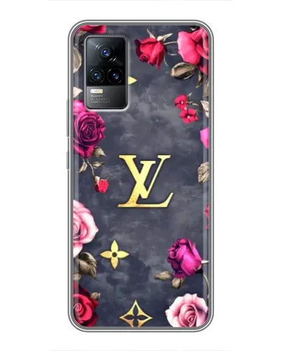 Чохол для Vivo S9e з картинкою «Квітковий Louis Vuitton» Чохол для Vivo S9e з картинкою «Квітковий Louis Vuitton»