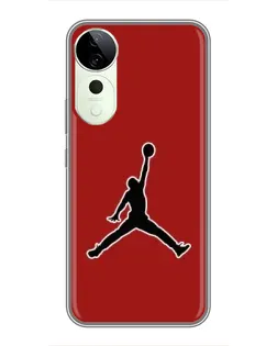 Чохол для Vivo T4 Pro з картинкою «Jordan Red Back»