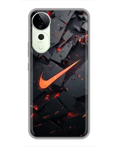 Чехол для Vivo T4 Pro с картинкой «Nike — эффект разломов» Чехол для Vivo T4 Pro с картинкой «Nike — эффект разломов»
