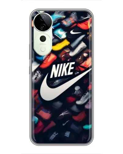 Чехол для Vivo T4 Pro с картинкой «Коллекция кроссовок Nike» Чехол для Vivo T4 Pro с картинкой «Коллекция кроссовок Nike»