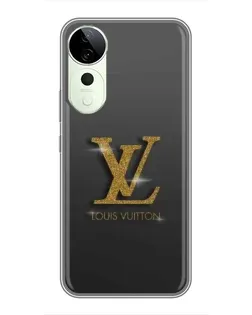 Чехол для Vivo T4 Pro с картинкой «Градиент Louis Vuitton»