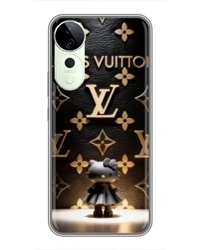 Чехол для Vivo T4 Pro с картинкой «Монограмма с фигурой» Чехол для Vivo T4 Pro с картинкой «Монограмма с фигурой»