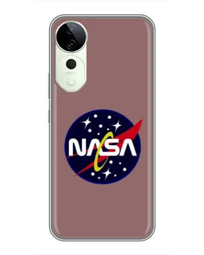 Чехол для Vivo T4 Pro с картинкой «NASA — ретро космос» Чехол для Vivo T4 Pro с картинкой «NASA — ретро космос»