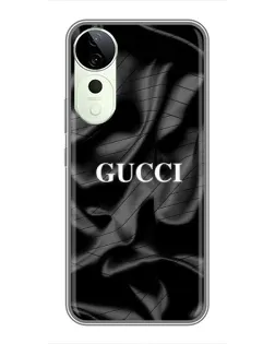 Чохол для Vivo T4 Pro з картинкою «Gucci — шовкові хвилі»