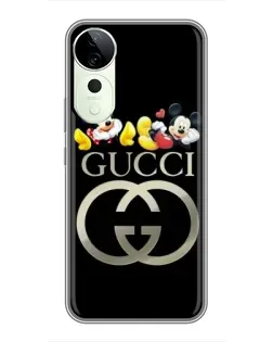 Чехол для Vivo T4 Pro с картинкой «Gucci — герои Disney» Чехол для Vivo T4 Pro с картинкой «Gucci — герои Disney»