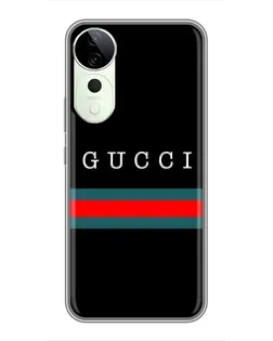 Чехол для Vivo T4 Pro с картинкой «Gucci — красный пояс» Чехол для Vivo T4 Pro с картинкой «Gucci — красный пояс»