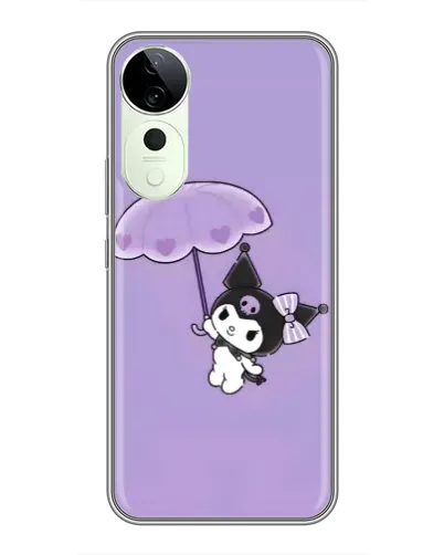Чехол для Vivo T4 Pro с картинкой «Kuromi с зонтиком» Чехол для Vivo T4 Pro с картинкой «Kuromi с зонтиком»