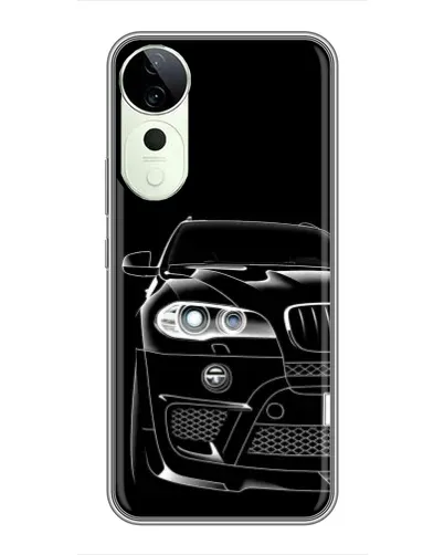 Чехол для Vivo T4 Pro с картинкой «Темный силуэт BMW» Чехол для Vivo T4 Pro с картинкой «Темный силуэт BMW»
