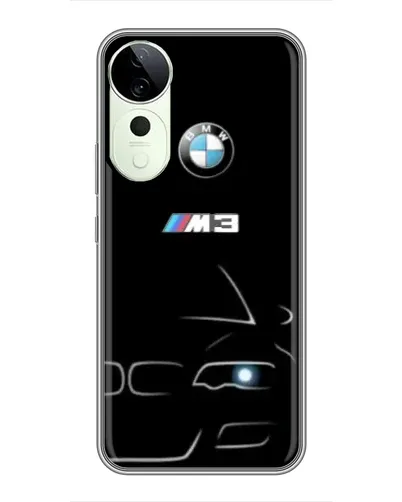 Чехол для Vivo T4 Pro с картинкой «Минималистичный принт BMW M3» Чехол для Vivo T4 Pro с картинкой «Минималистичный принт BMW M3»