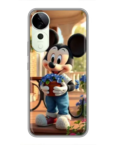 Чехол для Vivo T4 Pro с картинкой «Микки садовод» Чехол для Vivo T4 Pro с картинкой «Микки садовод»