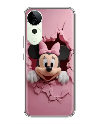 Чехол для Vivo T4 Pro с картинкой «Минни сквозь стену» Чехол для Vivo T4 Pro с картинкой «Минни сквозь стену»