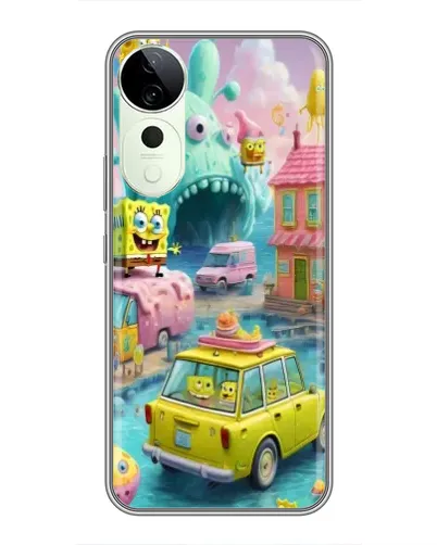 Чехол для Vivo T4 Pro с картинкой «Монстр-трак приключения»