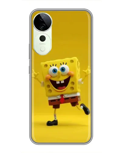 Чехол для Vivo T4 Pro с картинкой «Позитивный Губка Боб»