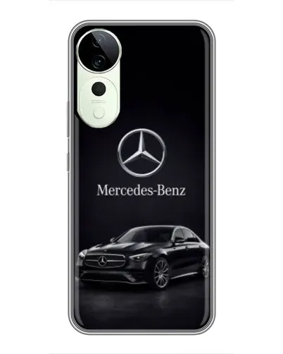 Чехол для Vivo T4 Pro с картинкой «Mercedes — решетка радиатора»