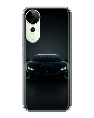 Чохол для Vivo T4 Pro з картинкою «Чорний Lamborghini Aventador» Чохол для Vivo T4 Pro з картинкою «Чорний Lamborghini Aventador»
