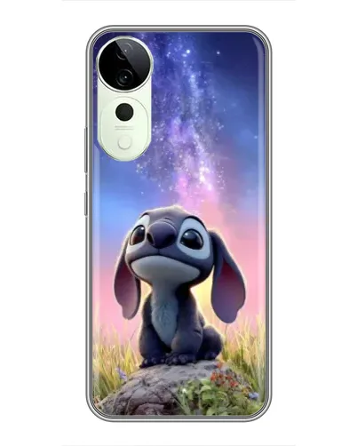 Чехол для Vivo T4 Pro с картинкой «Стич на рассвете»