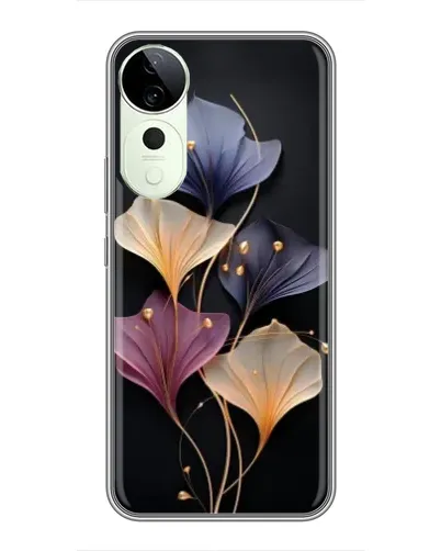 Чехол для Vivo T4 Pro с картинкой «Лиловые цветы грации» Чехол для Vivo T4 Pro с картинкой «Лиловые цветы грации»