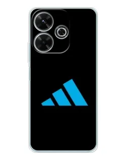 Чехол для Vivo T4R 5G с картинкой «Adidas Cyan Logo»