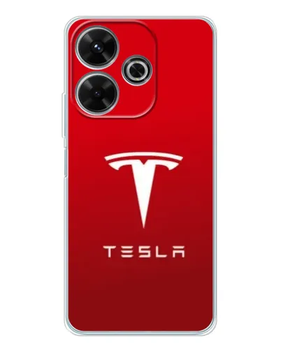 Чехол для Vivo T4R 5G с картинкой «Tesla Red Classic»