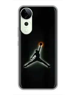 Чехол для ViVO T5e с картинкой «Jordan Gradient Logo»