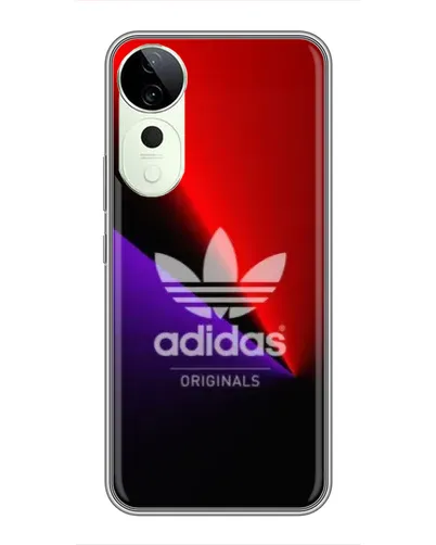 Чехол для ViVO T5e с картинкой «Adidas Red Neon»