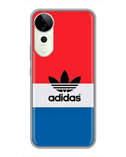 Чехол для ViVO T5e с картинкой «Ретро блоки Adidas»