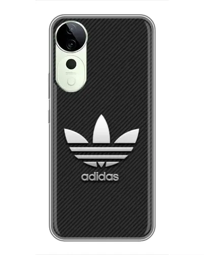 Чехол для ViVO T5e с картинкой «Adidas Карбоновая текстура»
