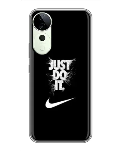 Чехол для ViVO T5e с картинкой «Текстовый принт Nike»