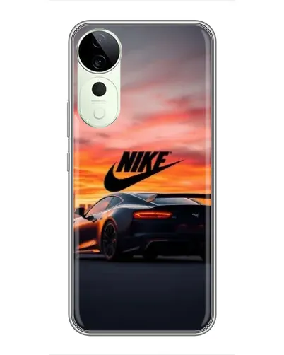Чехол для ViVO T5e с картинкой «Nike и суперкар»