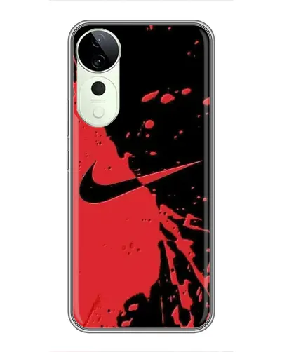 Чехол для ViVO T5e с картинкой «Красные брызги Nike» Чехол для ViVO T5e с картинкой «Красные брызги Nike»