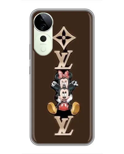 Чехол для ViVO T5e с картинкой «LV и Микки Маус»