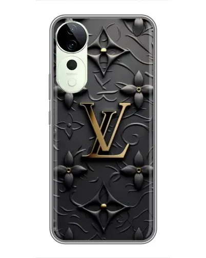 Чехол для ViVO T5e с картинкой «Кожаная текстура LV»