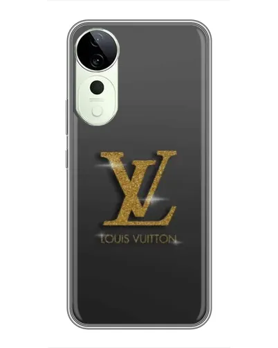 Чехол для ViVO T5e с картинкой «Градиент Louis Vuitton»