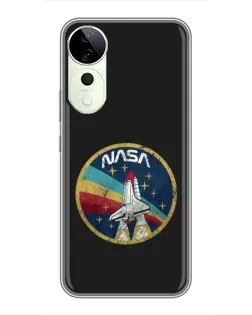 Чехол для ViVO T5e с картинкой «NASA — эмблема миссии» Чехол для ViVO T5e с картинкой «NASA — эмблема миссии»