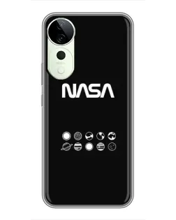 Чехол для ViVO T5e с картинкой «NASA — технический принт» Чехол для ViVO T5e с картинкой «NASA — технический принт»