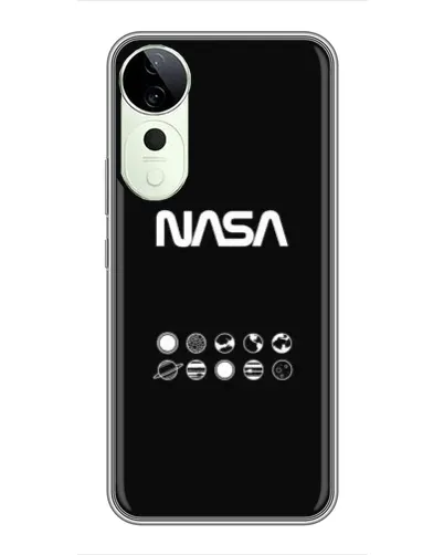 Чехол для ViVO T5e с картинкой «NASA — технический принт» Чехол для ViVO T5e с картинкой «NASA — технический принт»