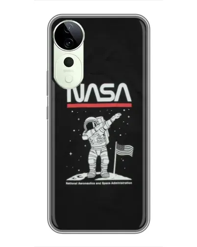 Чехол для ViVO T5e с картинкой «NASA — шагаем по Луне» Чехол для ViVO T5e с картинкой «NASA — шагаем по Луне»