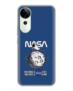 Чехол для ViVO T5e с картинкой «NASA — лунная миссия» Чехол для ViVO T5e с картинкой «NASA — лунная миссия»