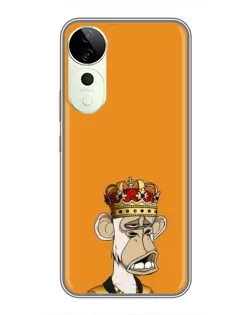 Чехол для ViVO T5e с картинкой «Золотая обезьяна Bored Ape»