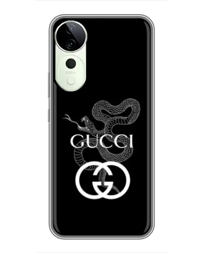 Чехол для ViVO T5e с картинкой «Gucci — серебряная змея» Чехол для ViVO T5e с картинкой «Gucci — серебряная змея»