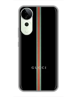 Чехол для ViVO T5e с картинкой «Gucci — строгая линия»