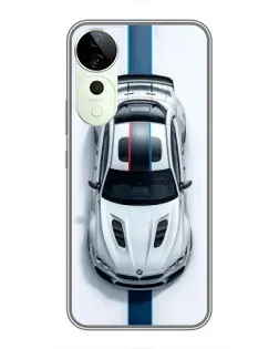 Чохол для ViVO T5e з картинкою «Вид зверху — BMW M»